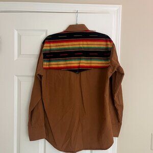 Vintage Western/Native button up Silver Canyon